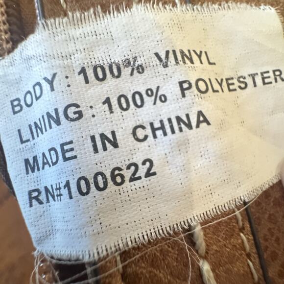 B.O.C Born Concept Brown Weave Crossbody Handbag Purse Long Adjustable Strap Zip - Picture 7 of 16